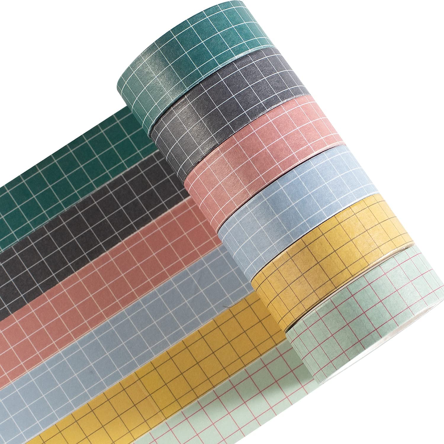 YUBX 12 Rouleaux Briller Washi Tape Set Ruban Adhésif | FindTheDeal