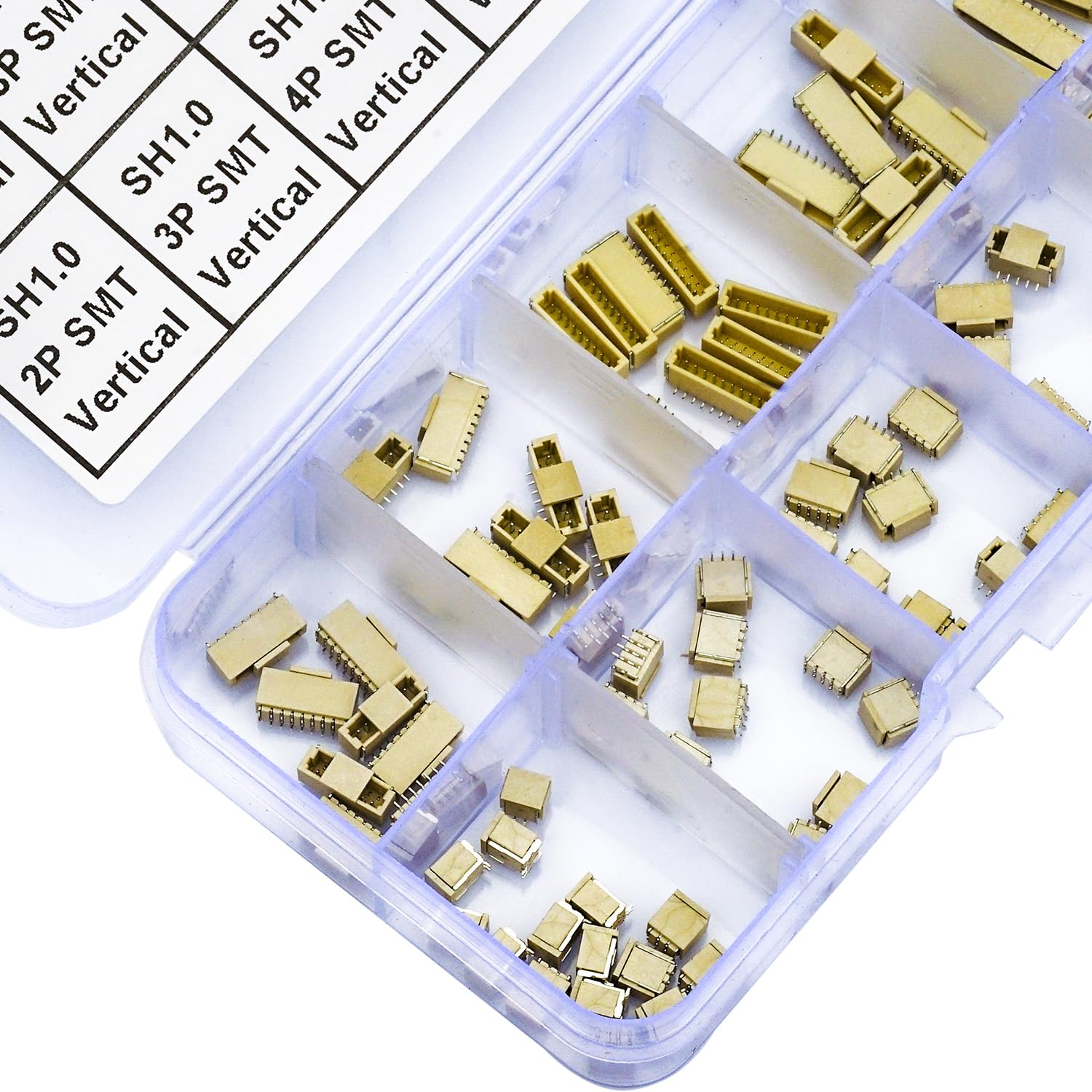 sh1-sec2 ベジット Amazon.com: Kidisoii JST Connector Kit, SH1.0 SMT Header Jst