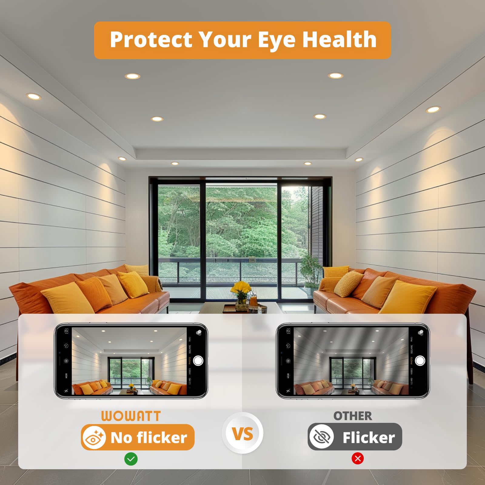 wowatt Faretti Led Da Incasso Per Cartongesso - Faretti Da Soffitto Dimmerabile 7w Faretti IP44 Caldo 2700k Neutro 4000k Freddo 6000k 75-90mm 600lm Ultrasottili 220-240v Faretto Led Incasso Set Di 20