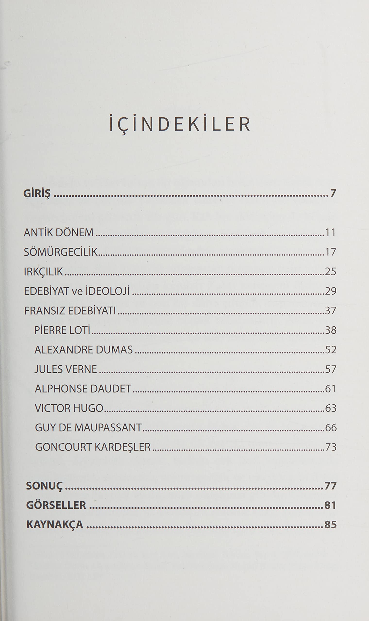 Öteki, Irkçılık ve Fransız Edebiyatı