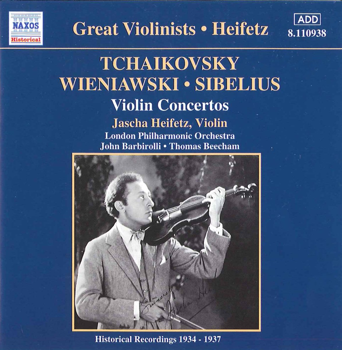 Tchaikovsky, Wieniawski, Sibelius: Violin Concertos