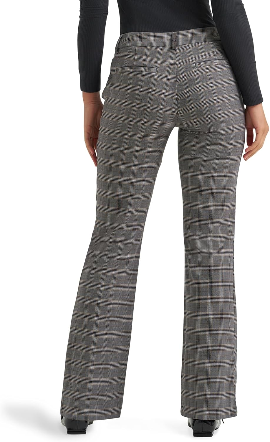 Lee Womens Wrinkle Free Mid Rise Bootcut Pant