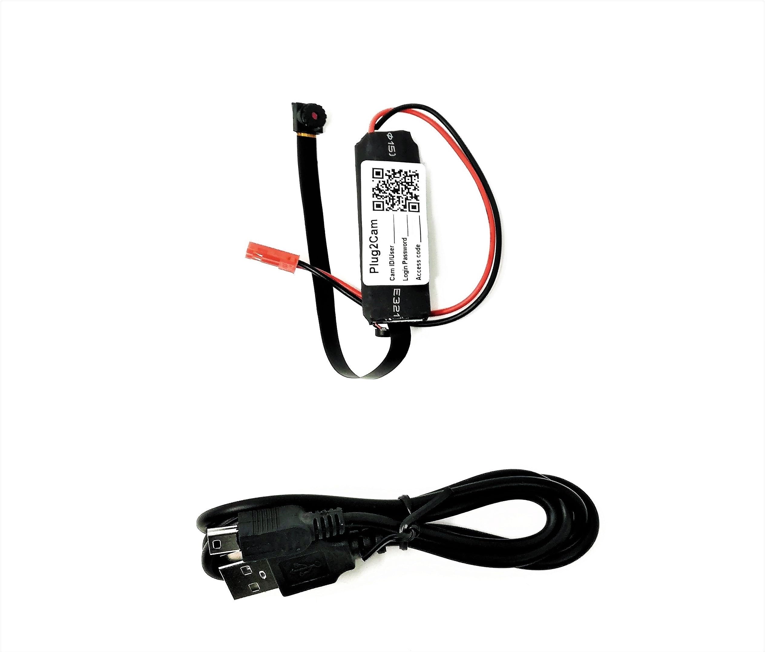 Mini cámara espía Oculta HD Wi-Fi Que graba y transmite Audio y vídeo