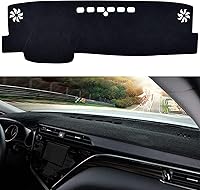 Vista 23 de SPEEDWOW Tablero Dashboard Cubierta Tapete Alfombrilla Alfombra Compatible con Toyota Sienna 2004-2010