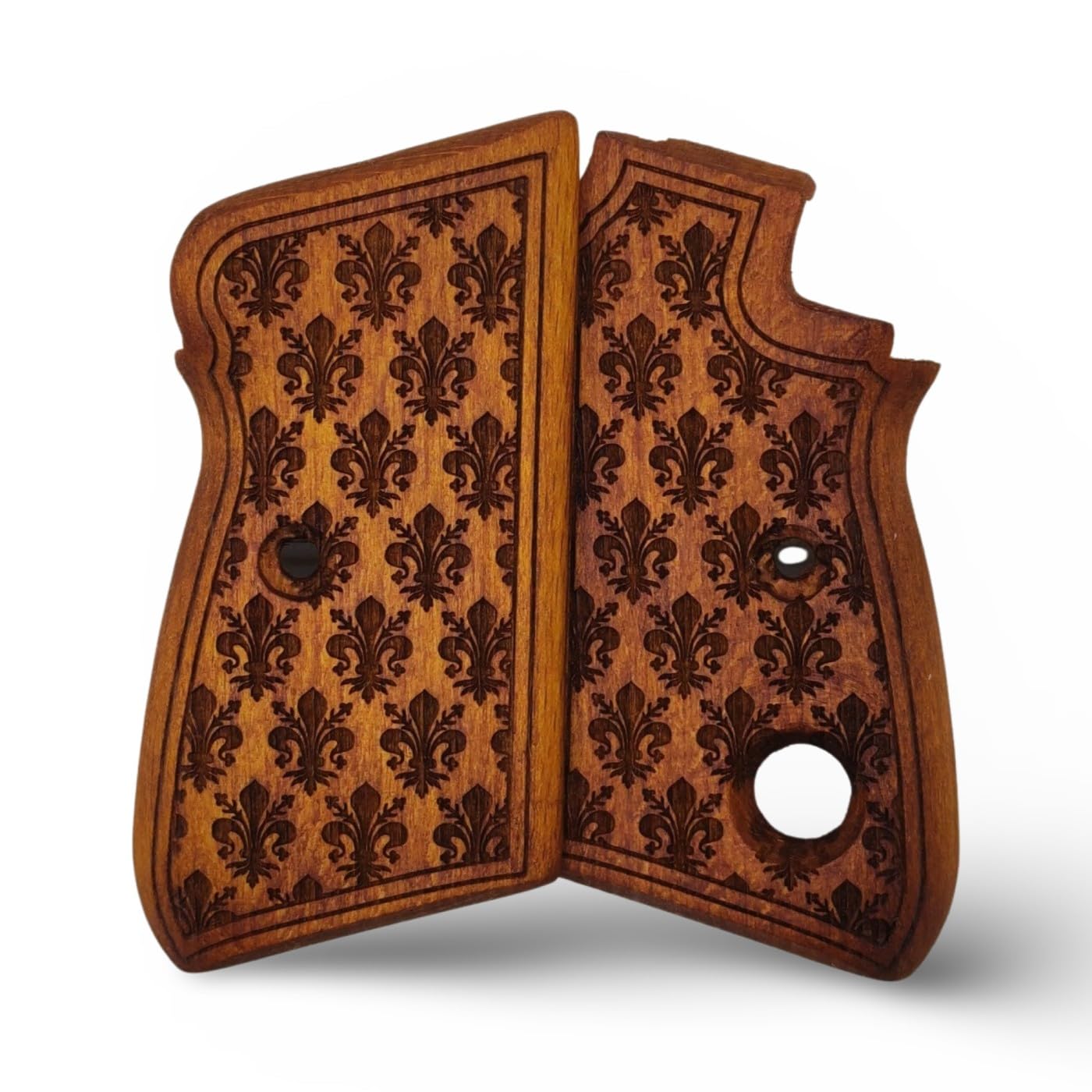 MANOPOLE ZIB per Beretta 70 70S 71 Impugnatura a pistola realizzata a mano in legno di noce (ZIB-f0171)