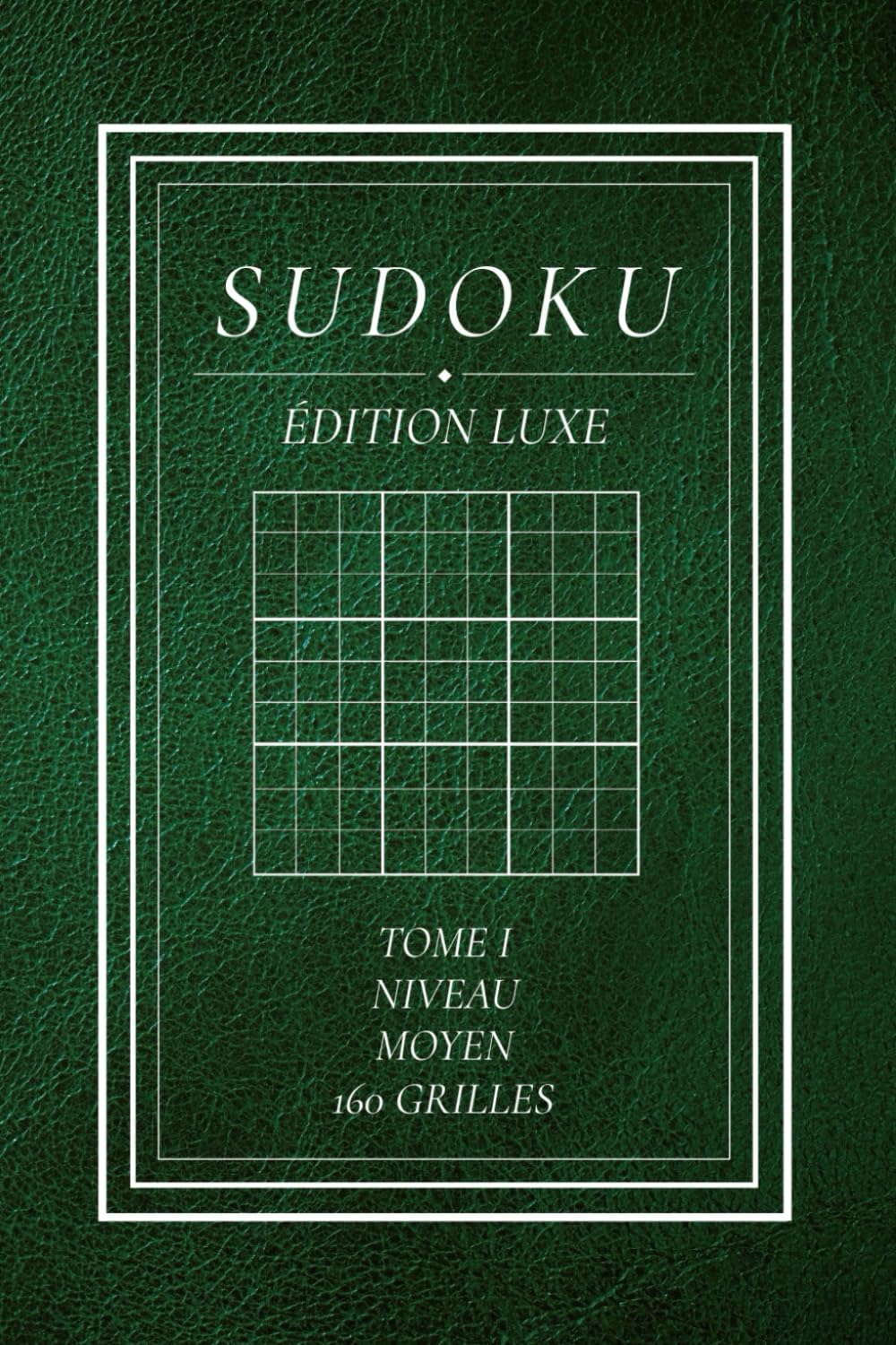 Sudoku Adulte – Niveau Moyen (Volume 1): 160 grilles niveau moyen – Grilles 9×9 élégantes – Livre de Sudoku pour adultes