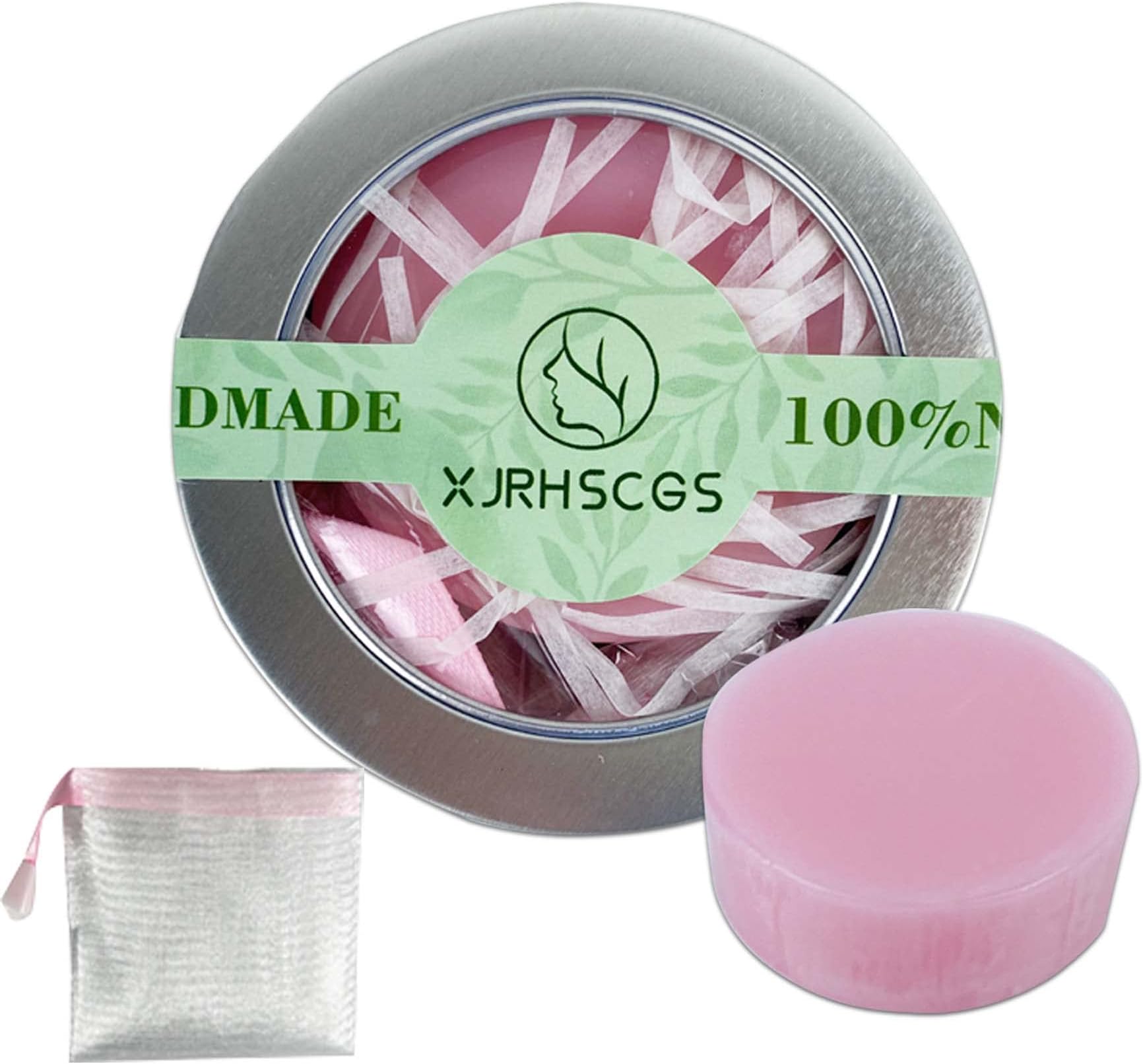 Yoni Soap Bars with tin - Handmade and Natural PH Balanced Yoni Bar Soap- Organic Feminine Vaginal Care Wash Soap-Gifts for women, gift for wife— 2 Pcs Vaginal Care Soap 3.53 oz