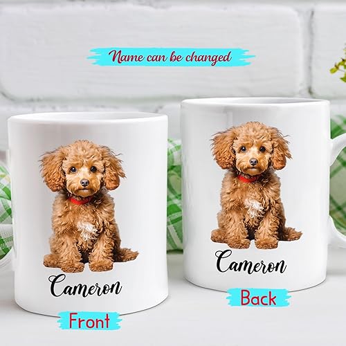 Miniatura 57 de Taza de cerámica personalizada para perros Chow Chow Chow, taza de café con nombre personalizado Chow Chow, regalos para los amantes de los perros