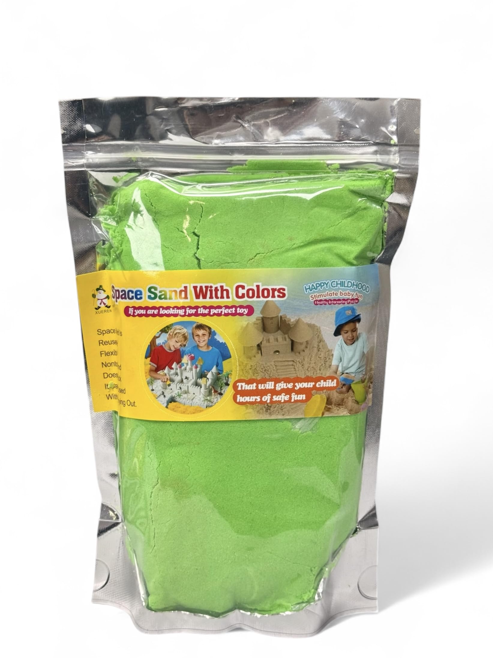 Sponsored Ad – Magic Motion Moving Play Sand 1000g (1KG) Variety Colours (1000g Green Sand)