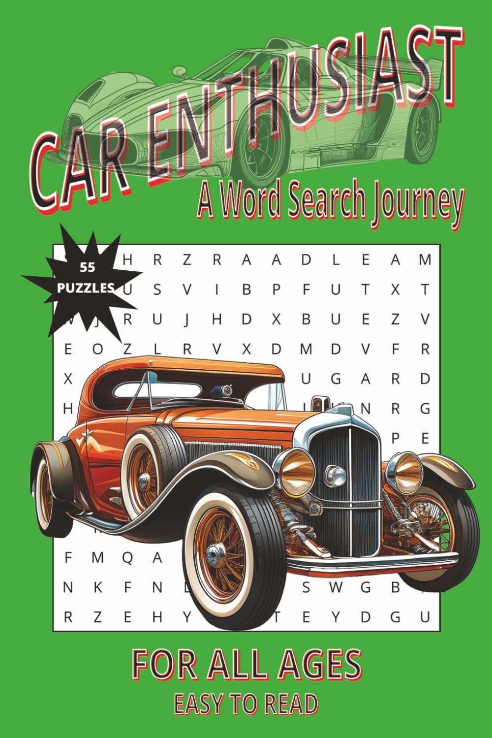 Car Enthusiast: A Word Search Journey