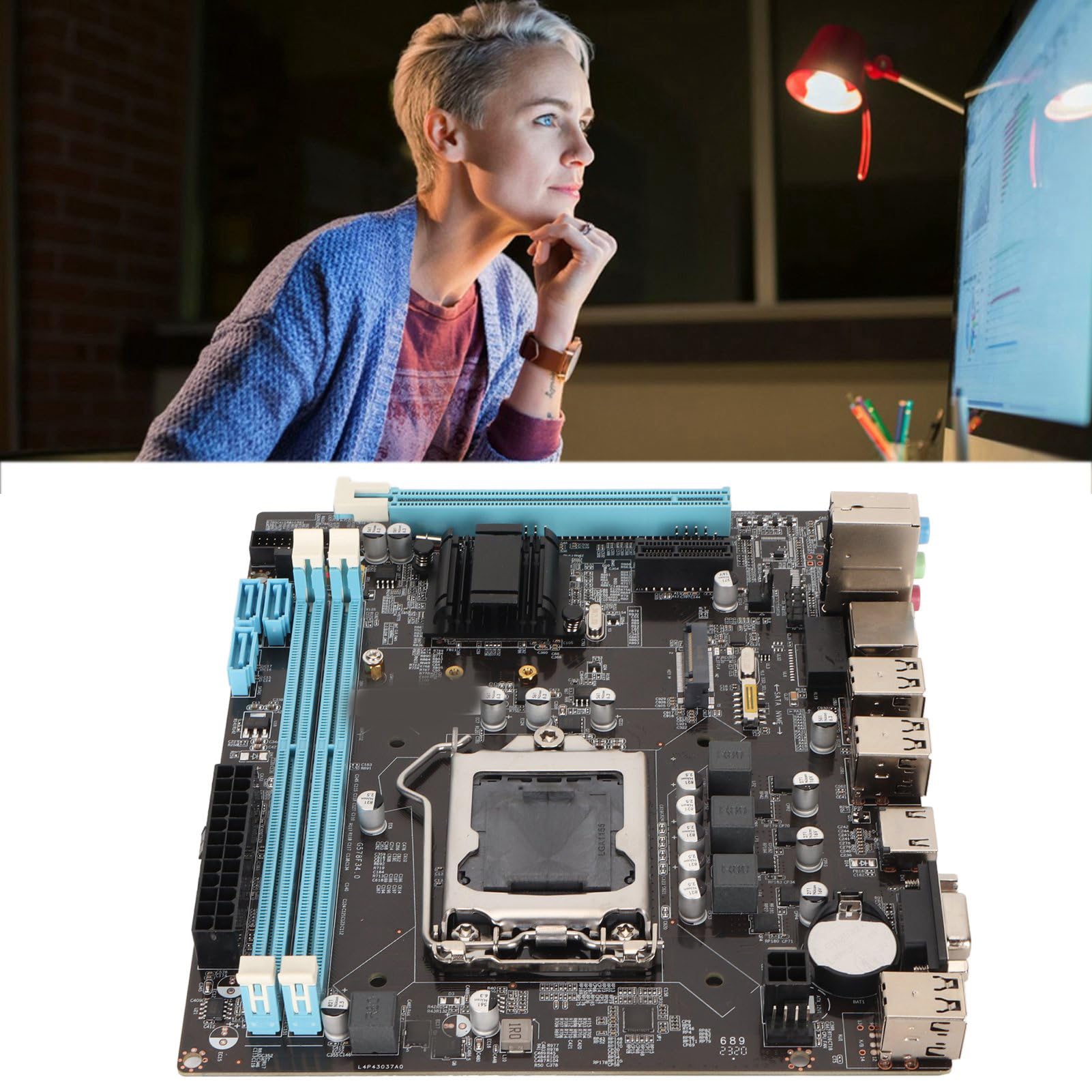 Amazon.com: LGA 1155 CPU Socket Desktop Motherboard, H61 ATX 2 x