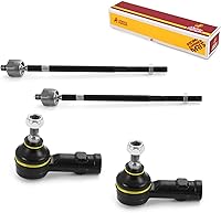 Vista 168 de Metrix Premium Chassis Parts - Kit de 4 piezas de extremos de barra de acoplamiento frontal exterior e interior compatible con Nissan Pathfinder