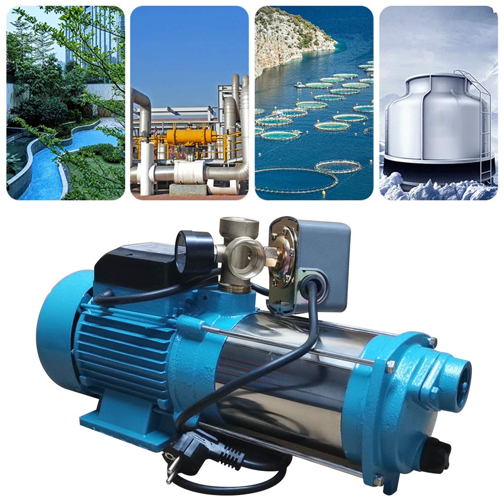 Elettropompa Autoclave Bakaji 1HP - Autoadescante, Portata 50L/min | Per Irrigazione E Casa - Foto 7