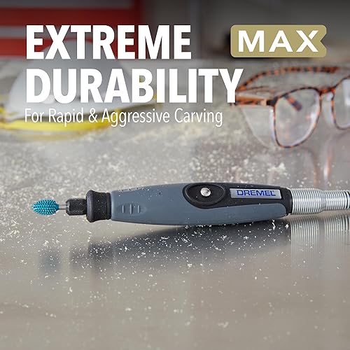 Miniatura 5 de Dremel 9953 Punta de llama 38" Power Rotary Tallado Broca - Ideal para aplicaciones de remoción y alisado en madera, plástico, espuma y caucho