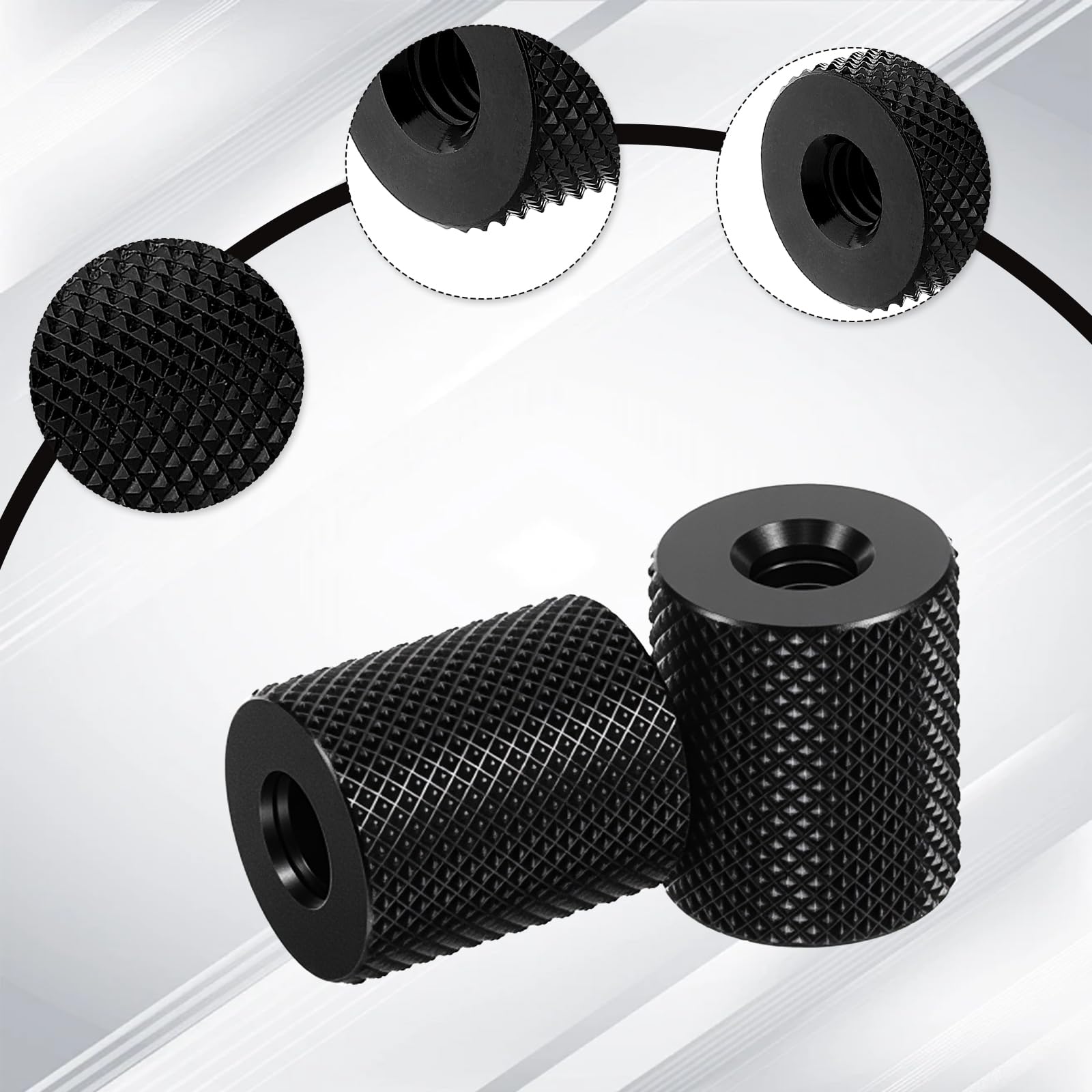 Xinjoduz 4 adaptery do statywu, 1/4 na 1/4 cala, śruba statywu, śruby do aparatu, śruby adaptery 1/4" na 1/4" statyw, śruba, adapter do aparatu, statywu mikrofonowego, statywu lampowego