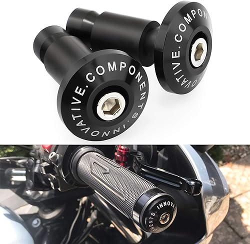 GUAIMI Extremos de barra de motocicleta para bicicleta de calle, 78 pulgadas, agarres para manillar, tapones universales para motocicletas, color GUAIMI Extremos de barra de motocicleta para bicicleta de calle, 78 pulgadas, agarres para manillar, tapones universales para motocicletas, color