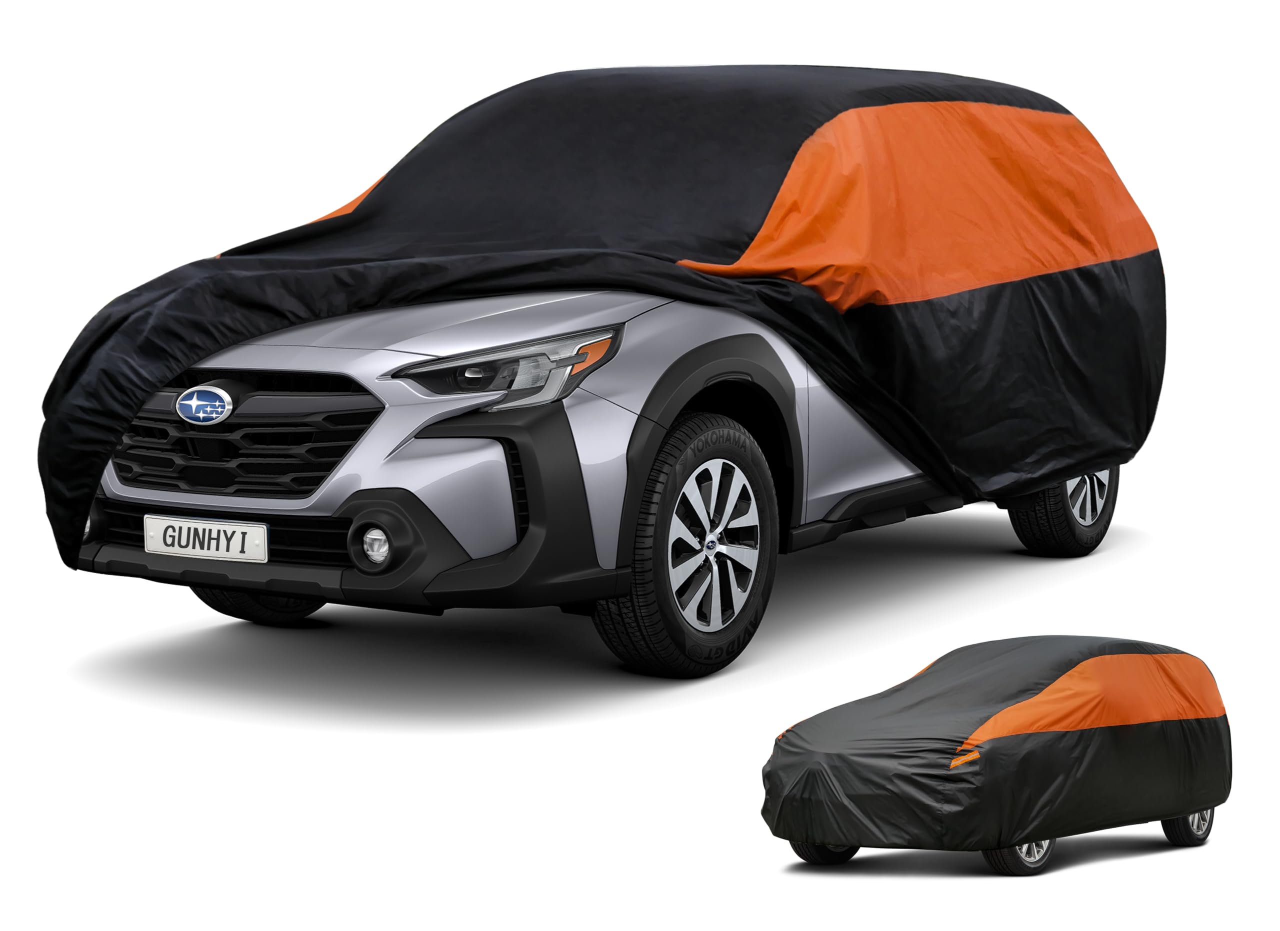 GUNHYI Waterproof SUV Full Car Cover Custom Fit Subaru Outback (1994-2019)