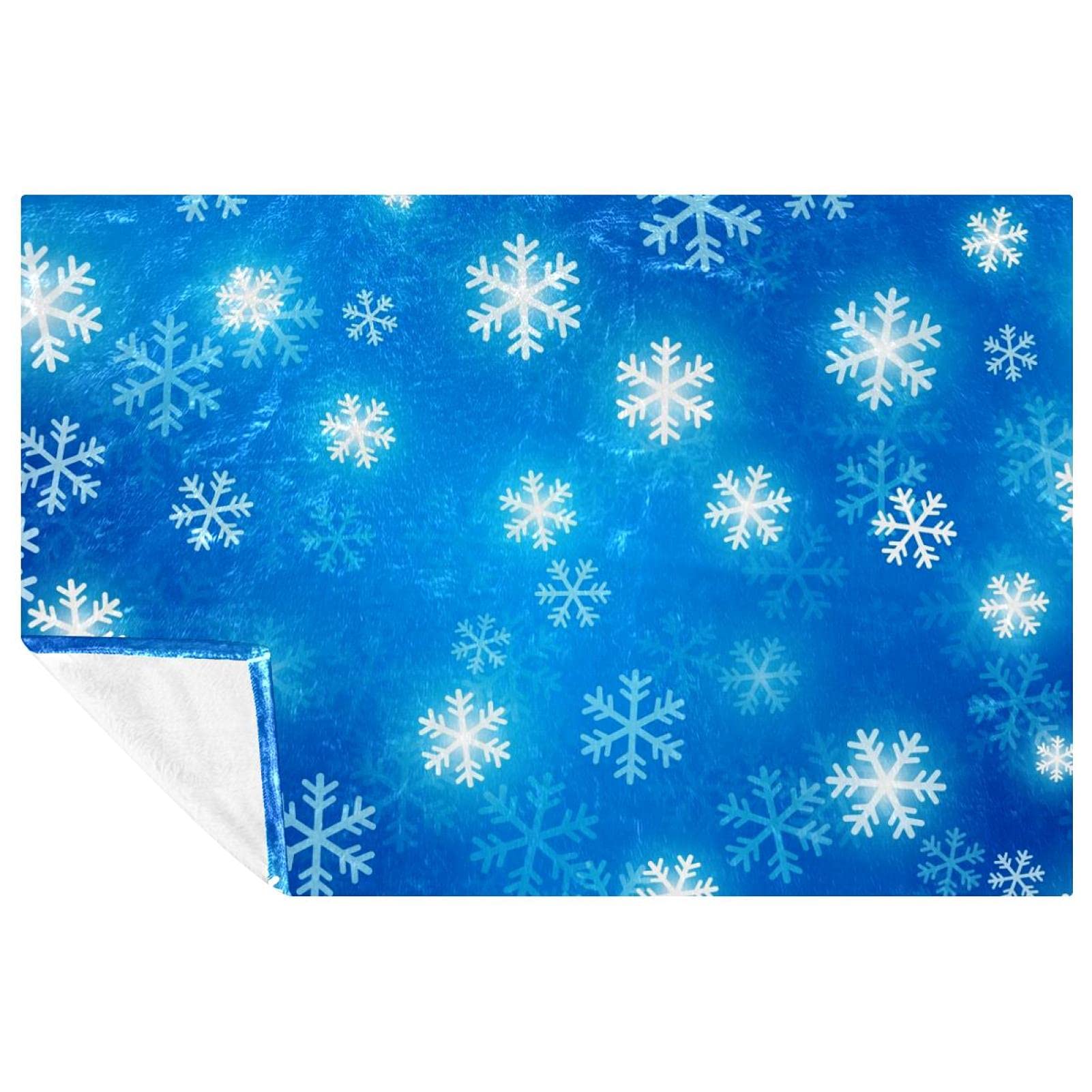 Couverture de Noël chaude contre le froid d'hiver pour lit et canapé 150x100