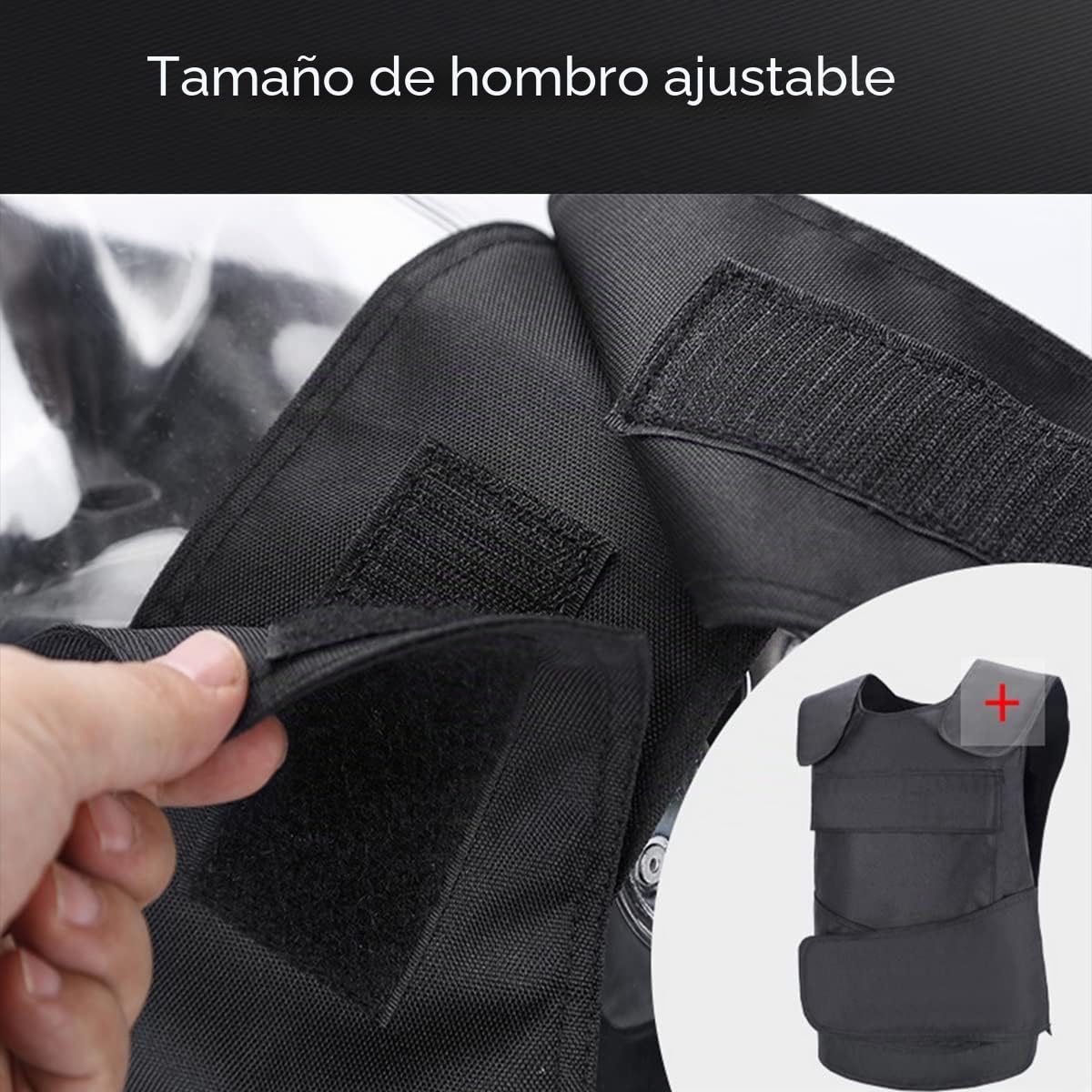 Chaleco resistente a las puñaladas Ropa anti-cuchillo protector de acero Chaleco a prueba de armaduras