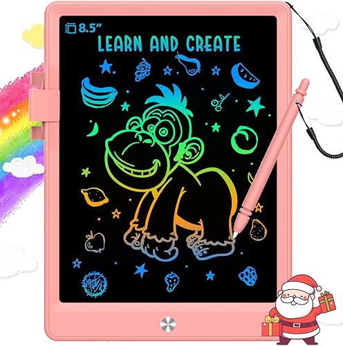 Miniatura 1 de Juguetes para niños de 3 a 6 años, tableta de escritura LCD de 8.5 pulgadas, tableta de dibujo electrónica, almohadillas de dibujo, regalos de viaje