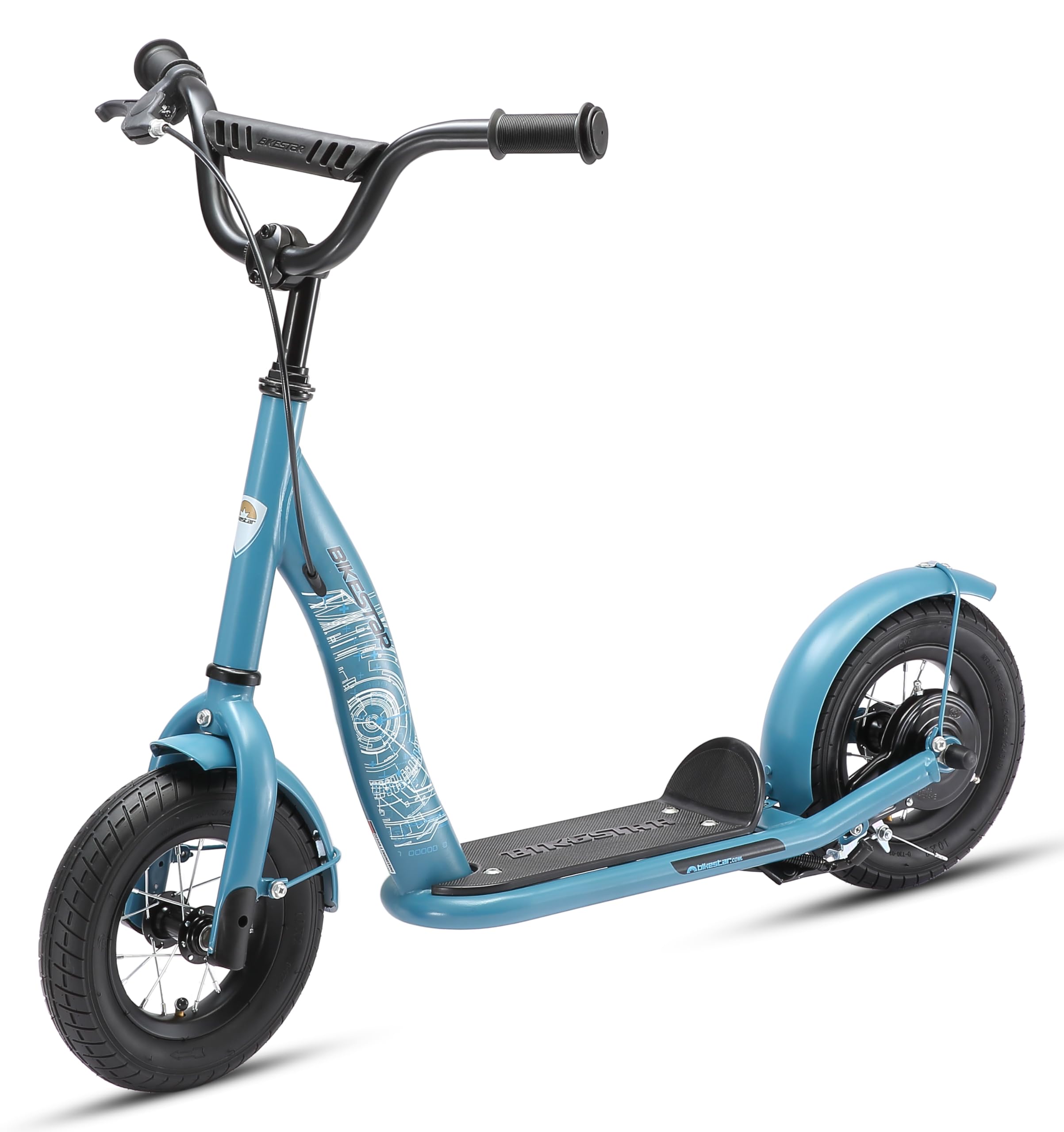 STAR SCOOTER Roller Kinderroller Tretroller Kickscooter mit Luftreifen für Jungen und Mädchen ab 4-5 Jahre | 10 Zoll Classic Kinder Scooter | Risikofrei Testen