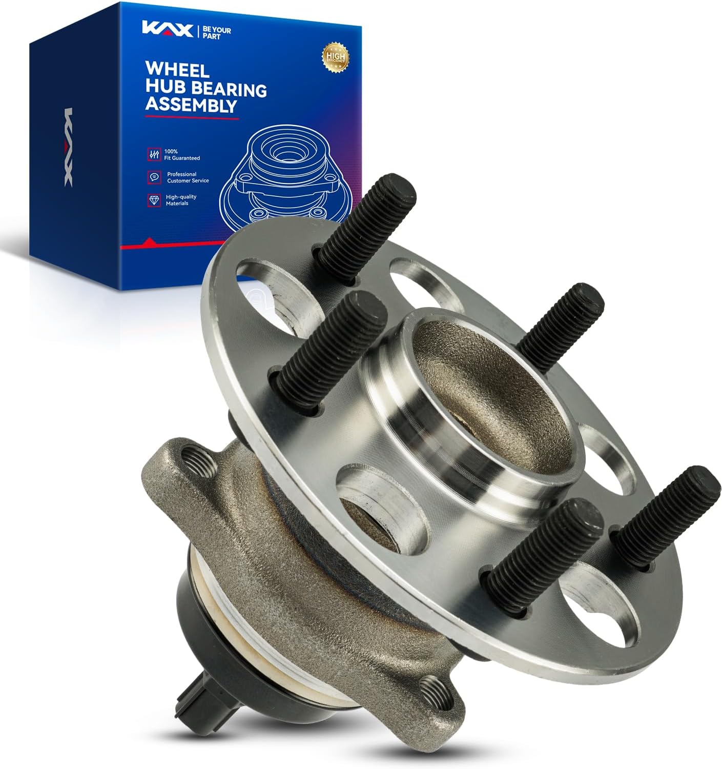 KAX 512644 1pc Rear Wheel Hub Bearing Compatible with 2018-2020 Toyota Camry,W/ABS