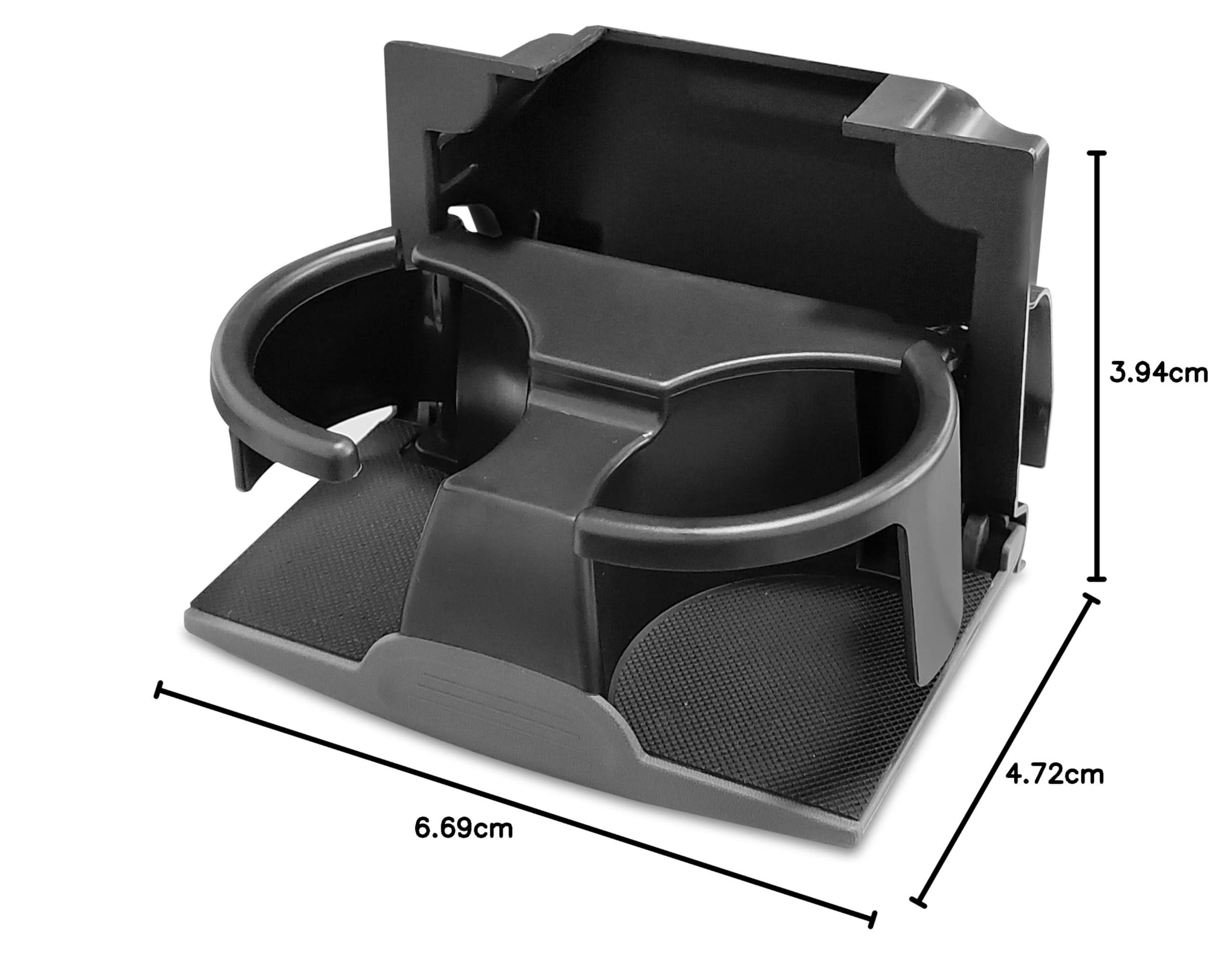 State Warehouse Gray Rear Seat Cup Holder Compatible with Nissan