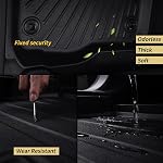 Floor Mats for 2025 2026 Nissan Kicks Accessories, Cargo Mat Custom TPE All Weather Protection Full Coverage Trunk Liner & Floor Liner for Kicks car mat Accessories-Black