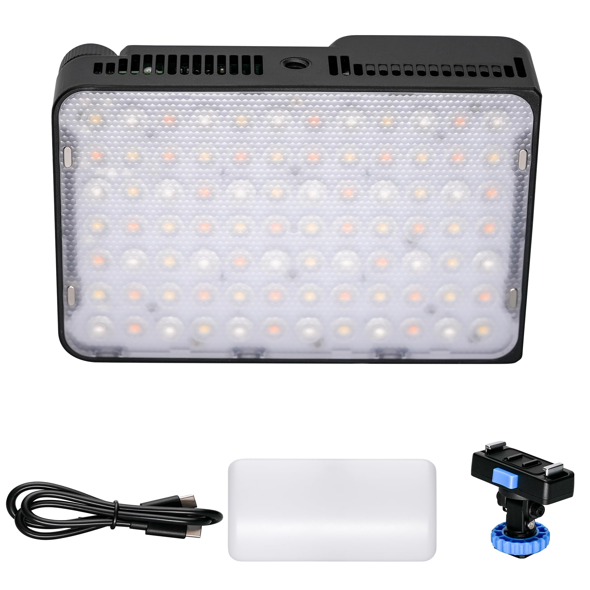 Amaran Ace 25c On-Camera Video Light – 25W CCT & RGB, Rechargeable, App Control, PD Fast Charging For Creators