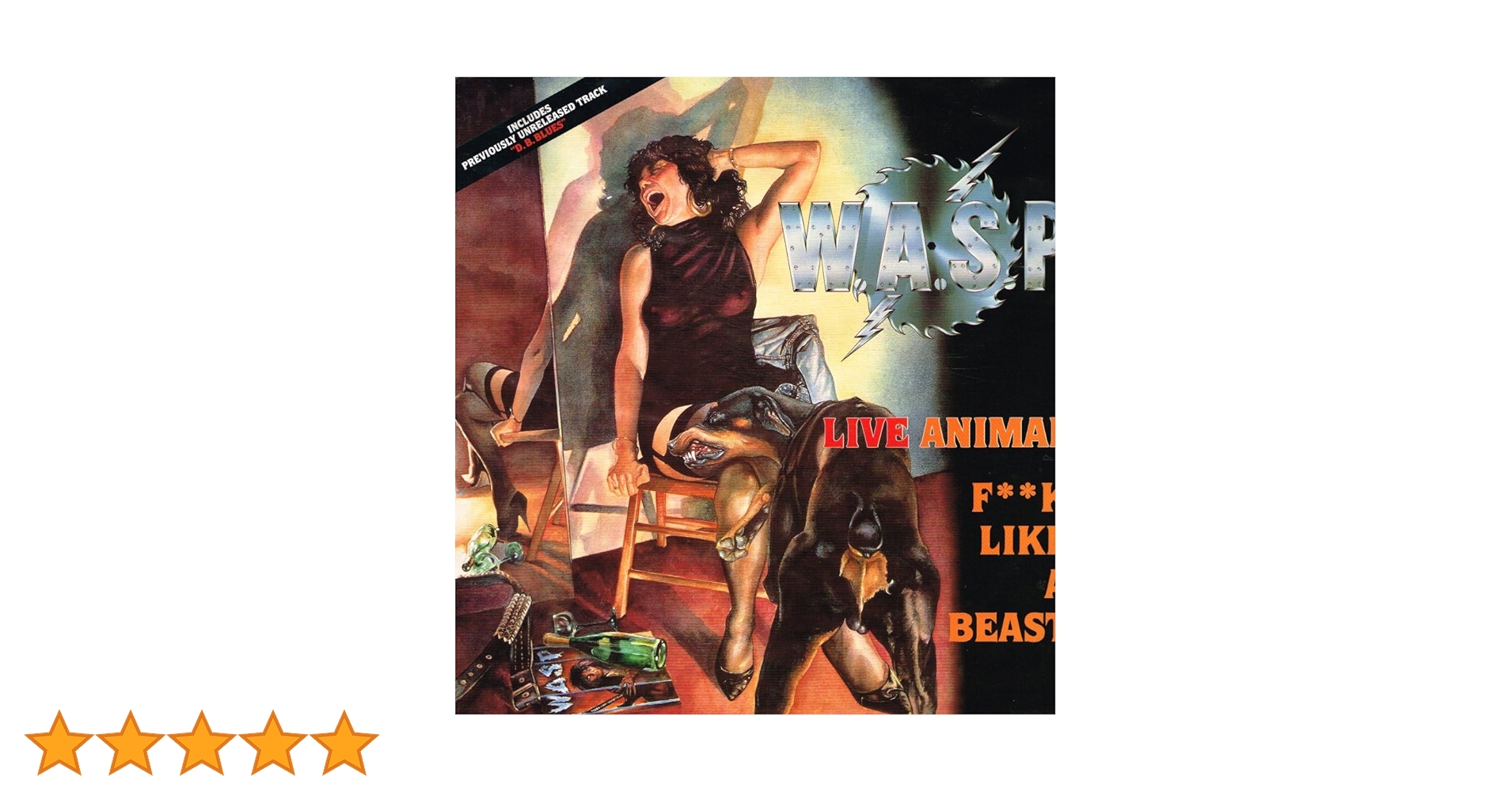 W.A.S.P. アルバム「Animal F**k Like a Beast」 W.A.S.P. – Animal (F**k Like A Beast) | Releases | Discogs