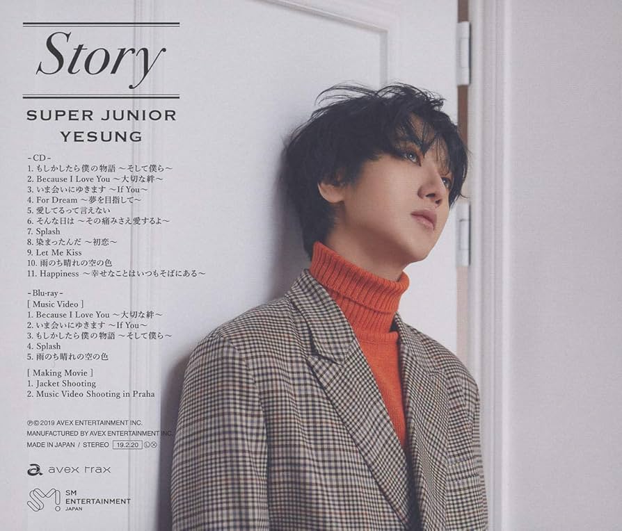 SUPER JUNIOR イェソン初回生産限定A普通盤 SUPER JUNIOR イェソン初回生産限定A普通盤 SUPER JUNIOR