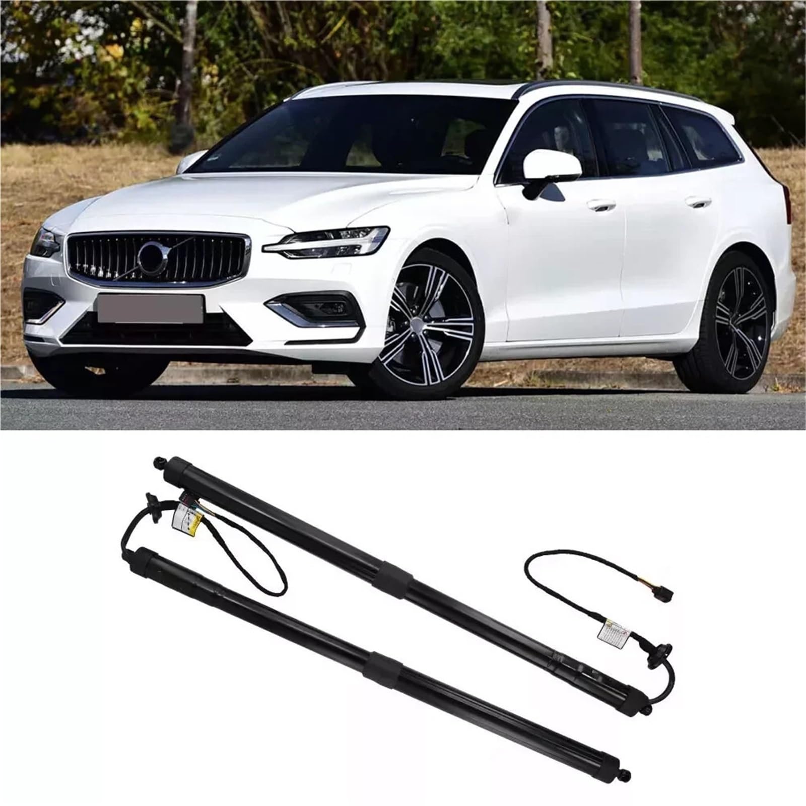 podnośnik maski silnika samochodu 32357571 32296298 31463261 Pasuje do VOLVO V60 2019-2023 Elektryczny podnośnik klapy bagażnika 447464 32384406(2pcs)