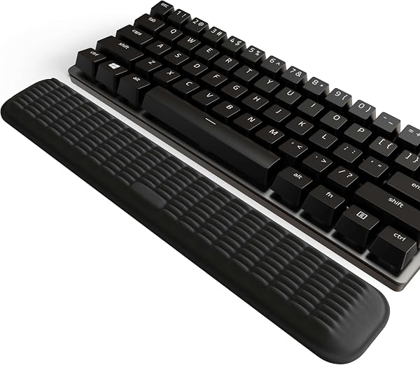 MEKASS Wrist Rest, Soft Memory Foam Support for Keyboard, Hand Rest Pad for Pain Relief, Wrist Guard for Long Hours of W