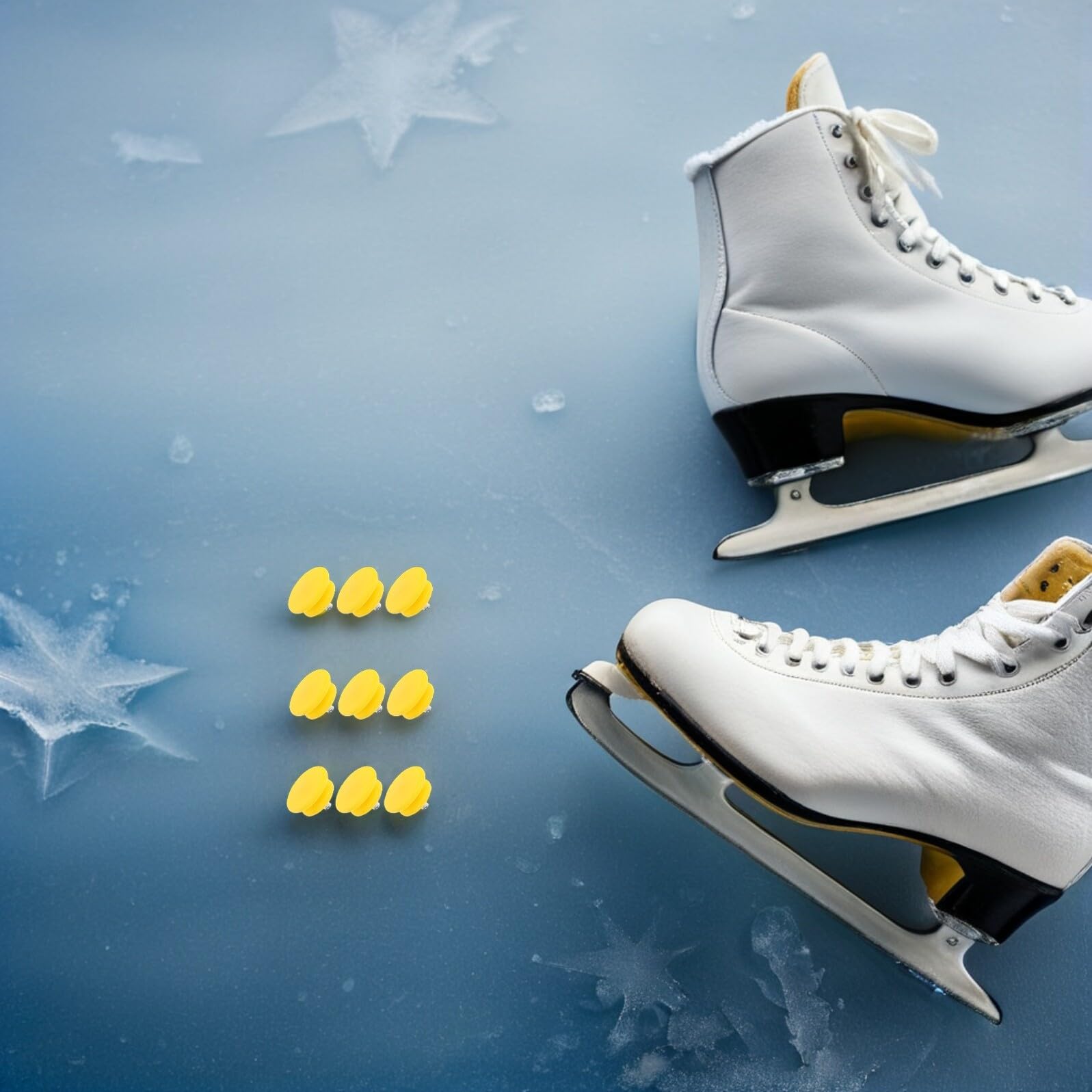 Ciieeo Tacchetti Antiscivolo in Acciaio Inossidabile e ABS per Scarpe da Neve 40 Pezzi Compatibili Scarpe da Trekking e Sneakers per Sport sulla Neve