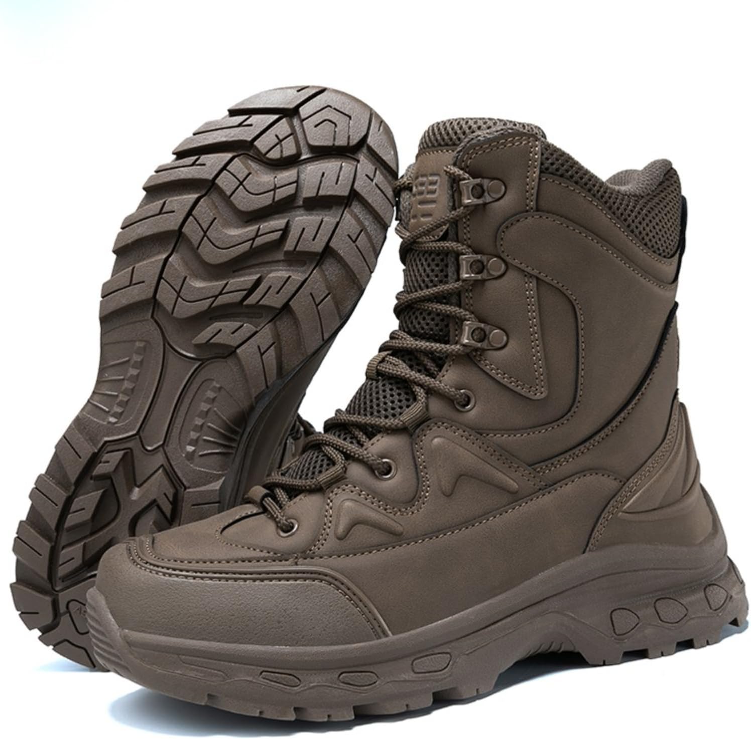 Women's Lightweight Tactical Work Boots Military Combat Motorcycle Boots 7 Inch Army Desert Jungle Hiking Boots