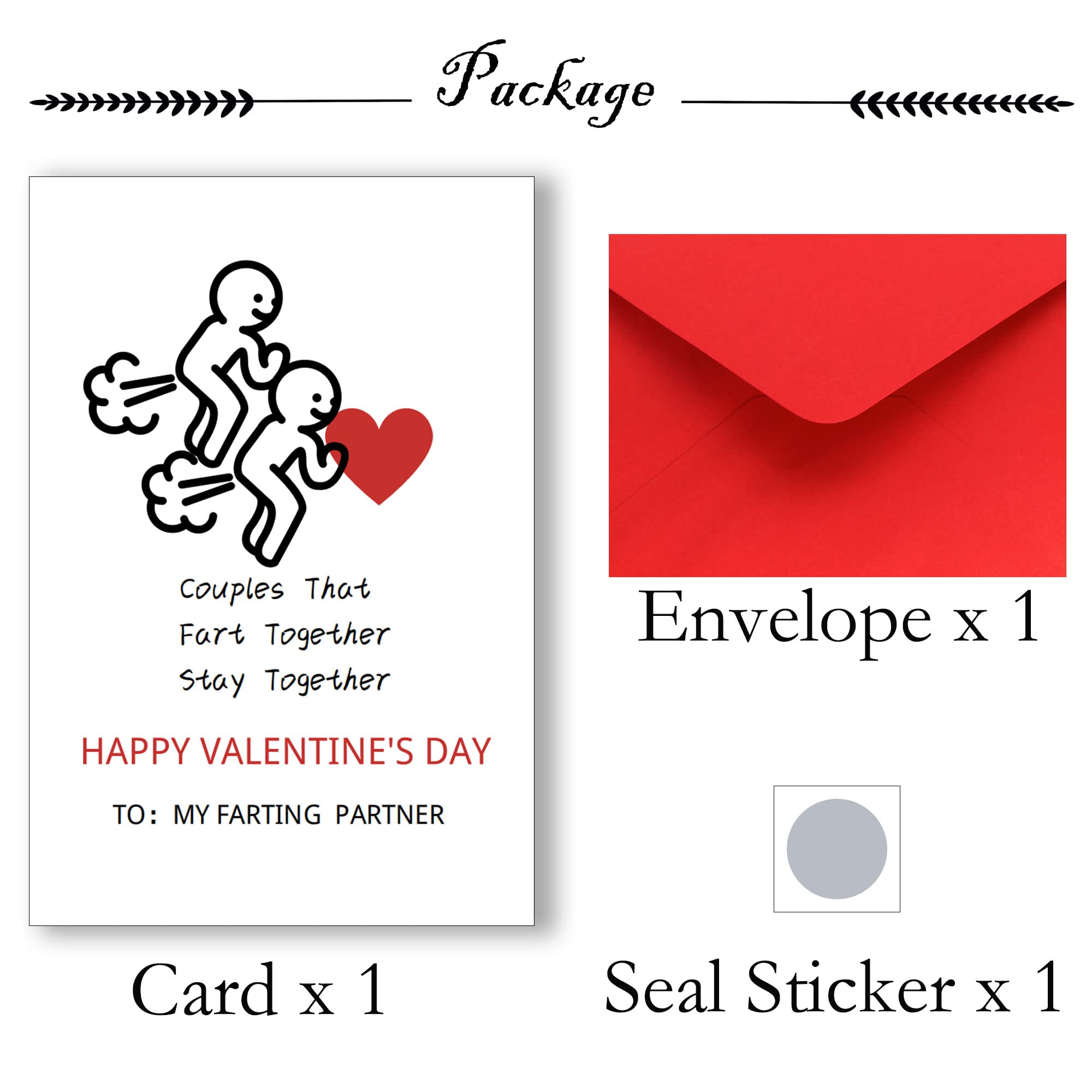 Sarkastische Valentinstags-Karte Für Ihn/Sie - Lustige Dirty Taco Karte Mit Umschlag
