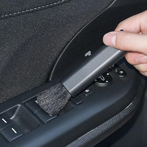 Miniatura 8 de JSCARLIFE Cepillo de limpieza para computadora, limpiador de pantalla de ventana, cepillo de limpieza multiusos para detalles de automóviles,