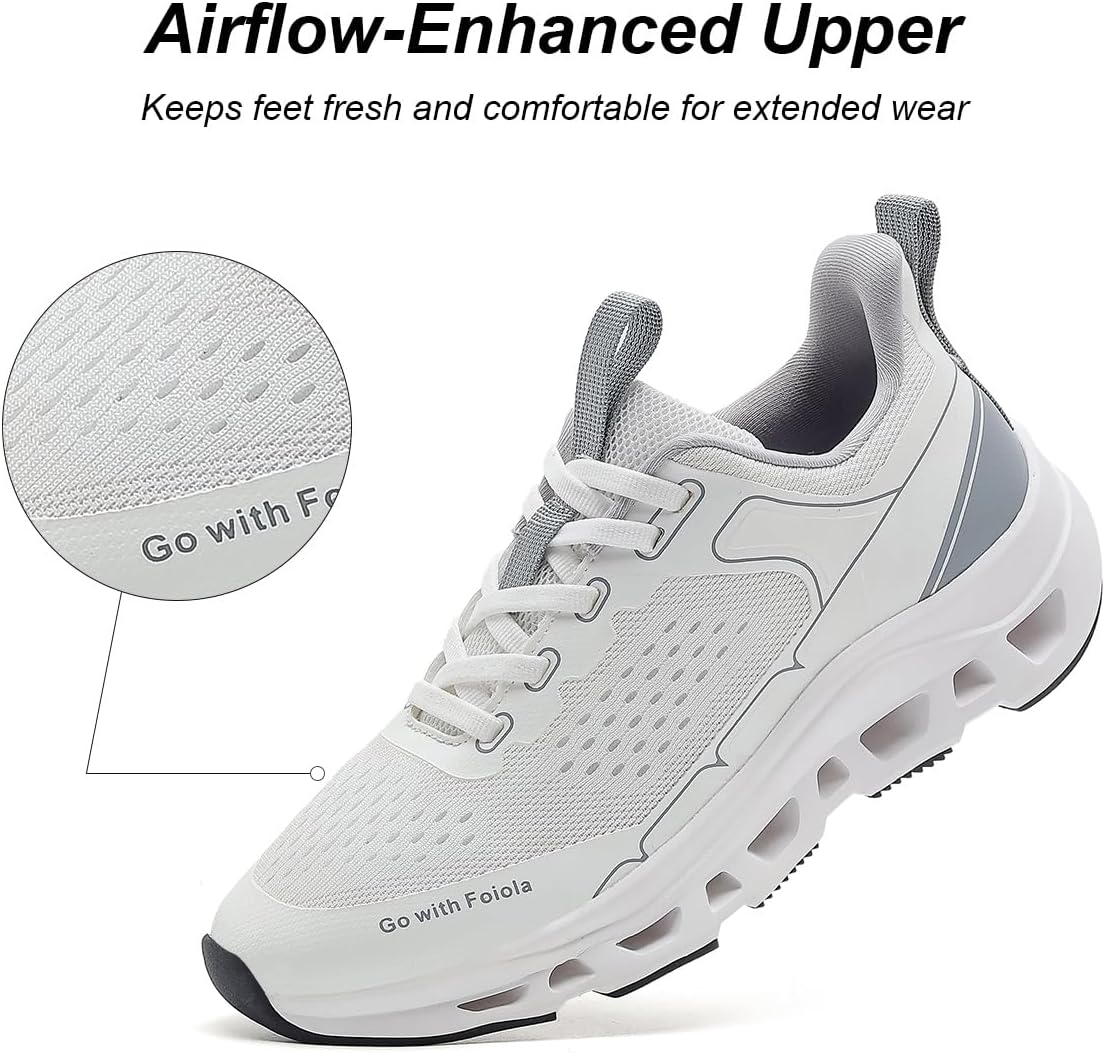 Women's Walking Shoes Running Tennis Comfortable Non-Slip Workout Gym Sports Fashion Sneakers - Image 6