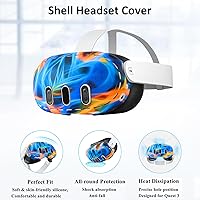 Vista 5 de Compatible with Oculus Quest 2 Accessories+Compatible with Oculus Quest 3 Accessories