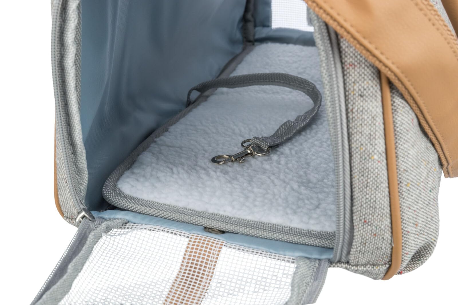 TRIXIE Helen - Porta Cani 40 x 28 x 18 cm, Colore: Grigio