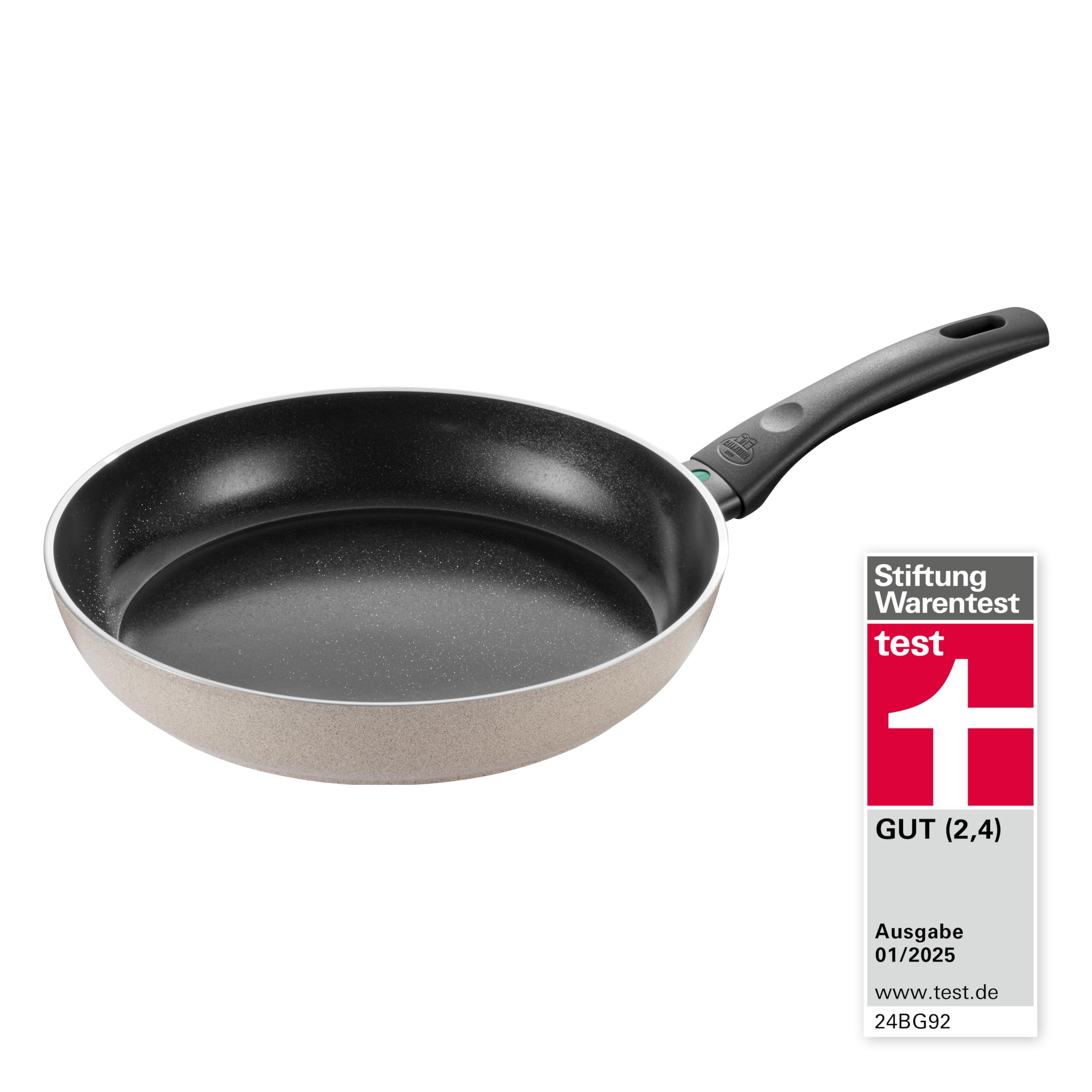 BALLARINI Ledro Bratpfanne, 28 cm, Aluminium, Beige