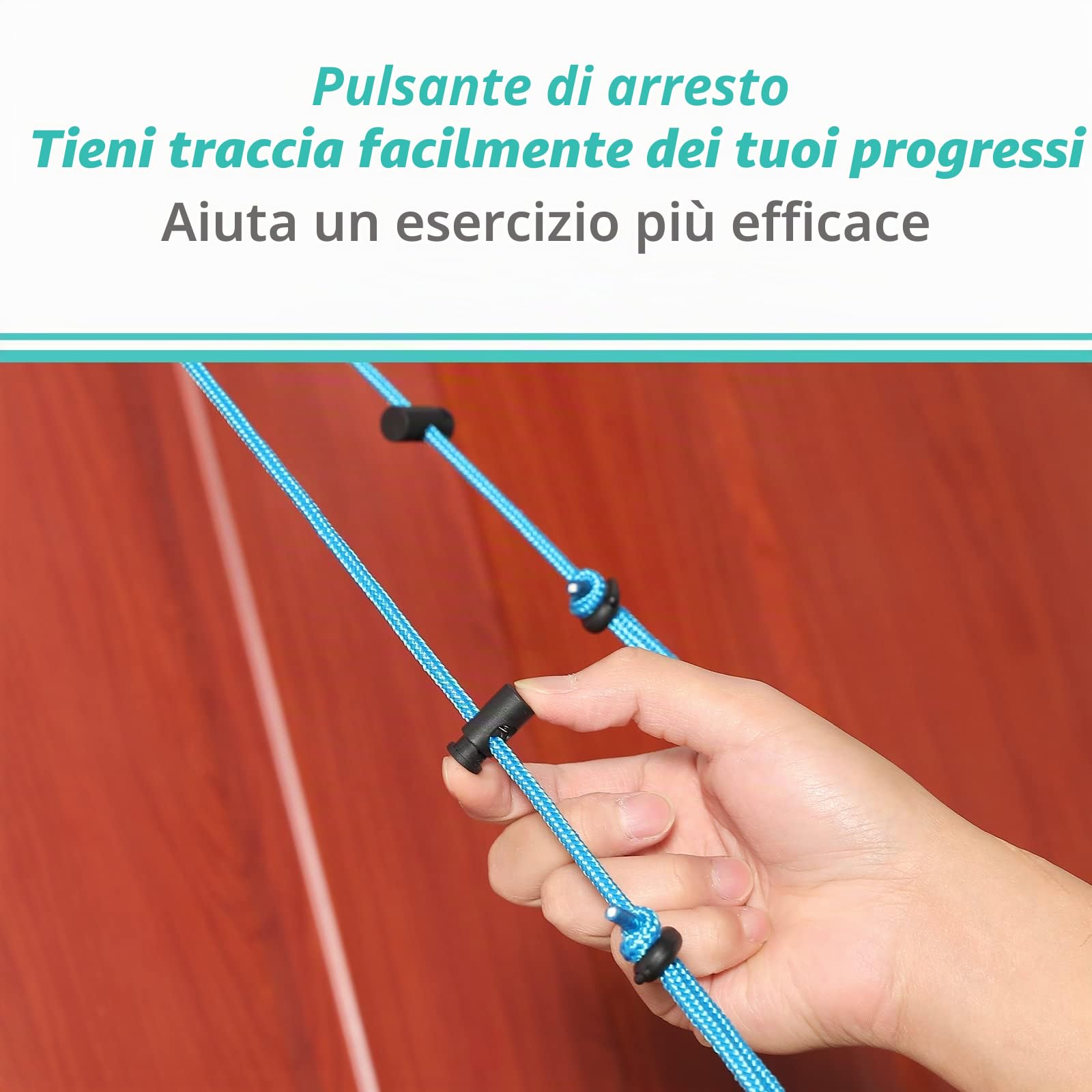 Fanwer Spalla Carrucola Palest Attrezi, Fisioterapia Spalla Puleg, per Esercizio e il Recupe Dopol un Infortunio Chirurg, Blu, maniglia di qualità TPR