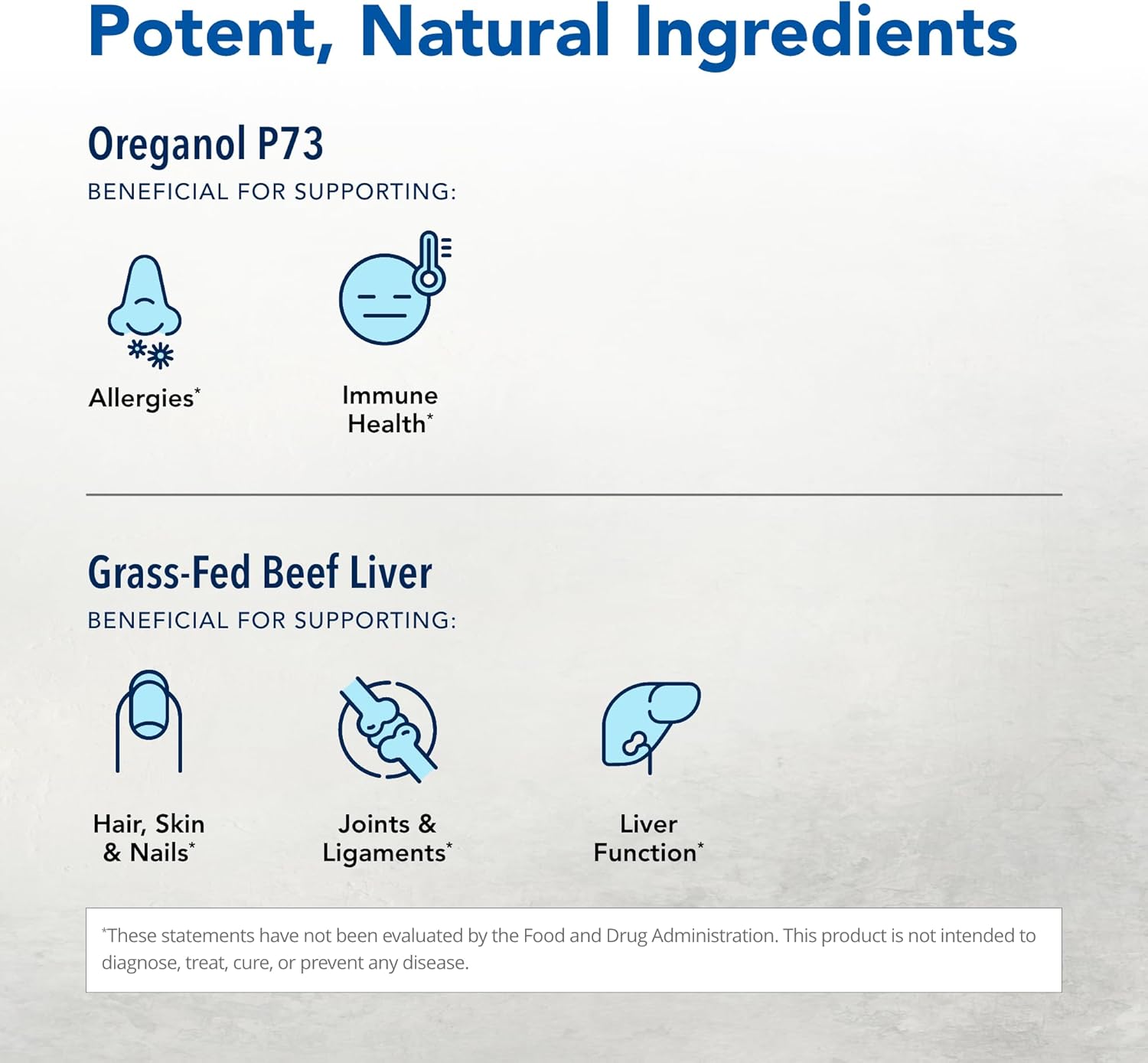 NORTH AMERICAN HERB & SPICE PurelyLiver - 150 Capsules, Pack of 2 - 100% Grass-Fed, Finished New Zealand Beef with Vitamin A, B12 & Iron - 60 Total Servings