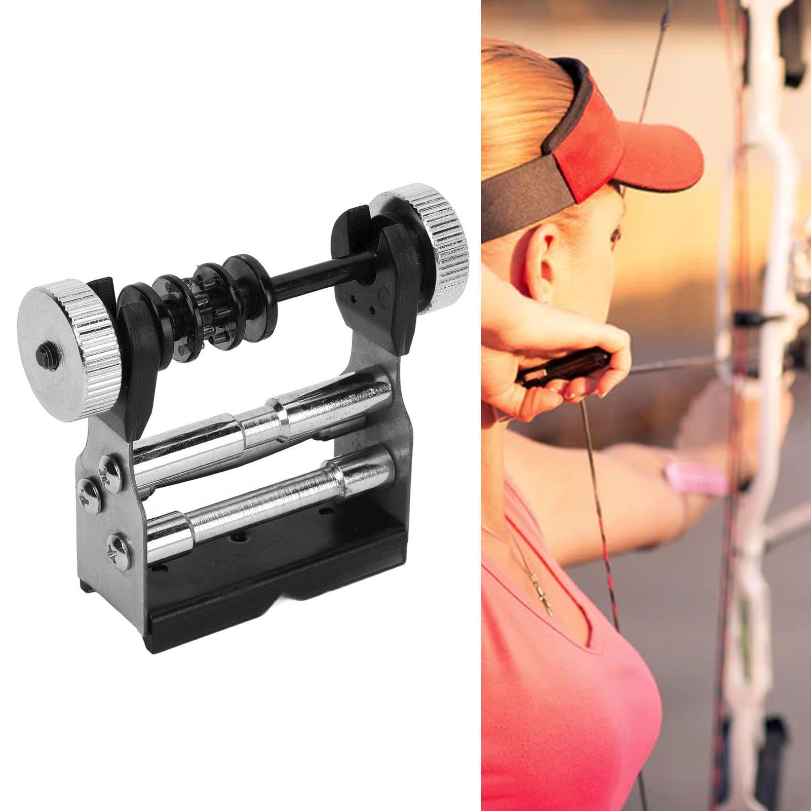 Jig De Fil De Service Corde D'Arc - Outil Enrouleur Corde Tir à L'Arc Traditionnel