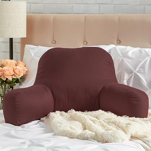 Miniatura 10 de Greendale Home Fashions Cotton Duck Junior - Almohada de reposo para cama, color gris