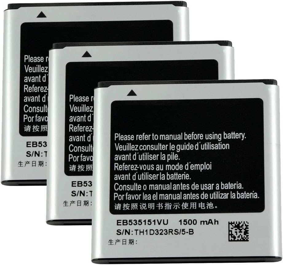 3 pieces New EB535151VU Battery For Samsung Galaxy S Advance GT-i9070