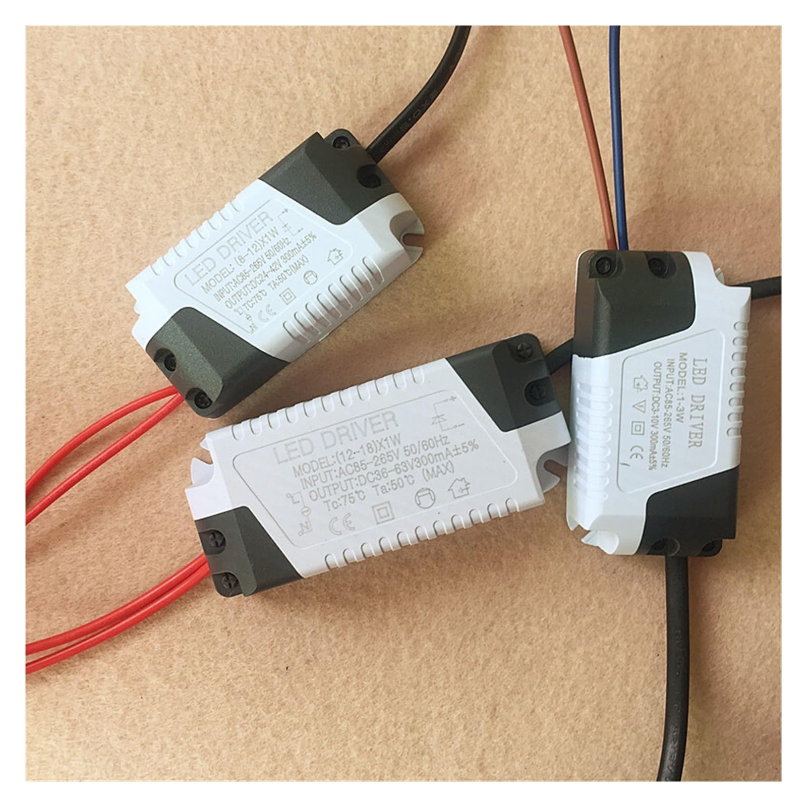 1 pz Driver Luce LED Alimentazione Faretto da soffitto Regolatore Alimentatore Trasformatore 3w5w7w9w12w*1W(2-3 * 3W Single Three Watt Lamp Bead)
