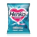 Henko Matic Front Load Detergent Powder 2kg | Lintelligent Nano Fibre Lock Technology, Removes Toughest Stains From Your Clothes, Locking Fibres & Color Intact gallery image
