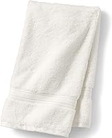 Lands' End Supima Cotton Ivory Hand Towel - Ultra Soft, Absorbent 650 GSM Terry Cloth Bath Essential