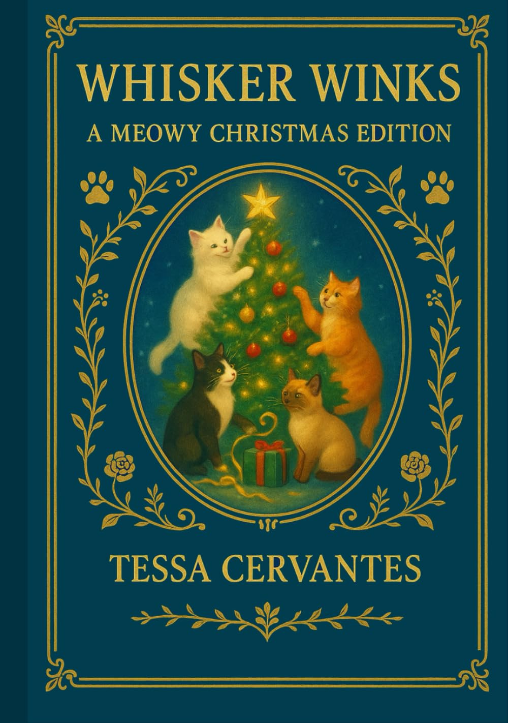 Whisker Winks: A Meowy Christmas Edition